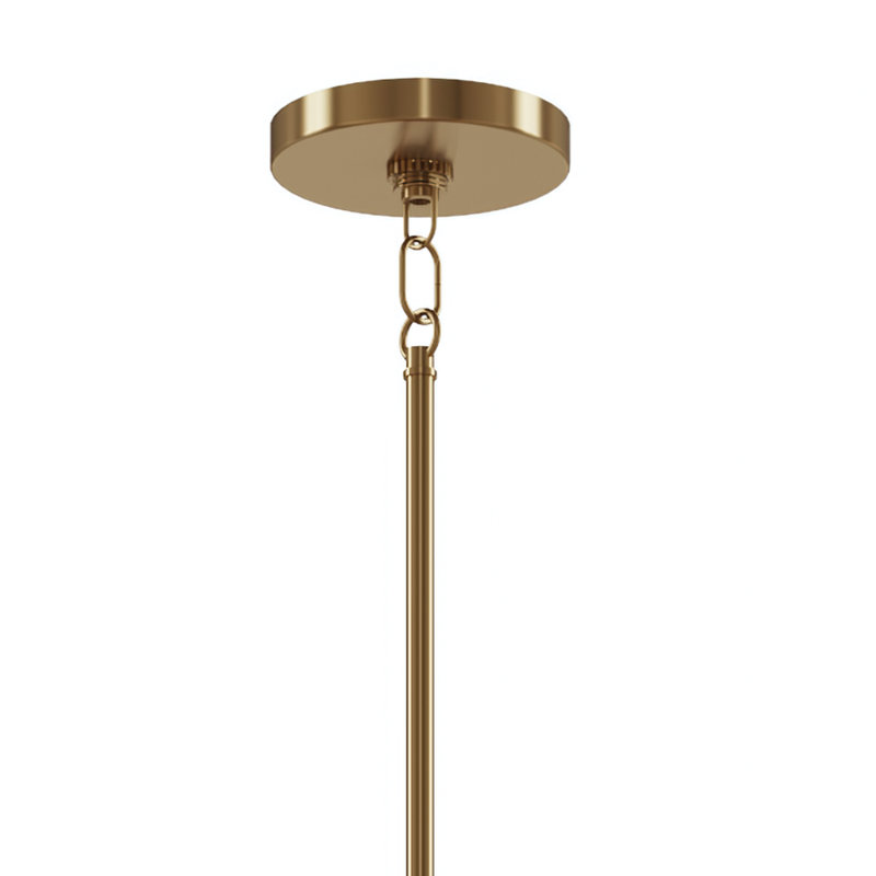 Lustre Emmala 10Lt, Laiton naturel brossé