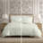 Laura Ashley Crinkle Green Duvet Cover Set-123353131-123353132