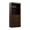 Arlex 36W Closet Organizer System with Drawers