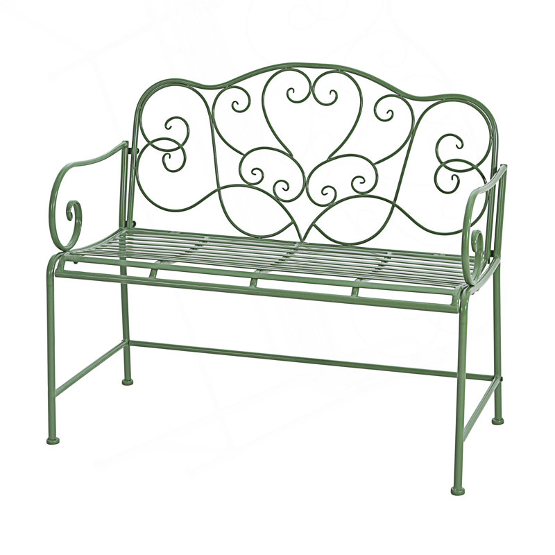Banc de jardin extérieur, Vert