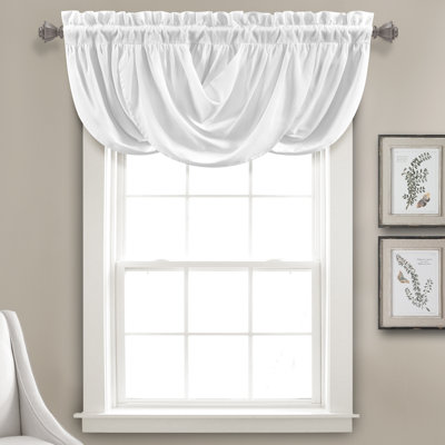 Lush Decor Lucia Single Window Valance