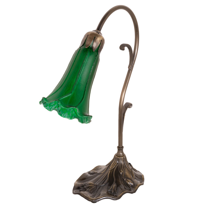 Frentz Arched Table Lamp, Green