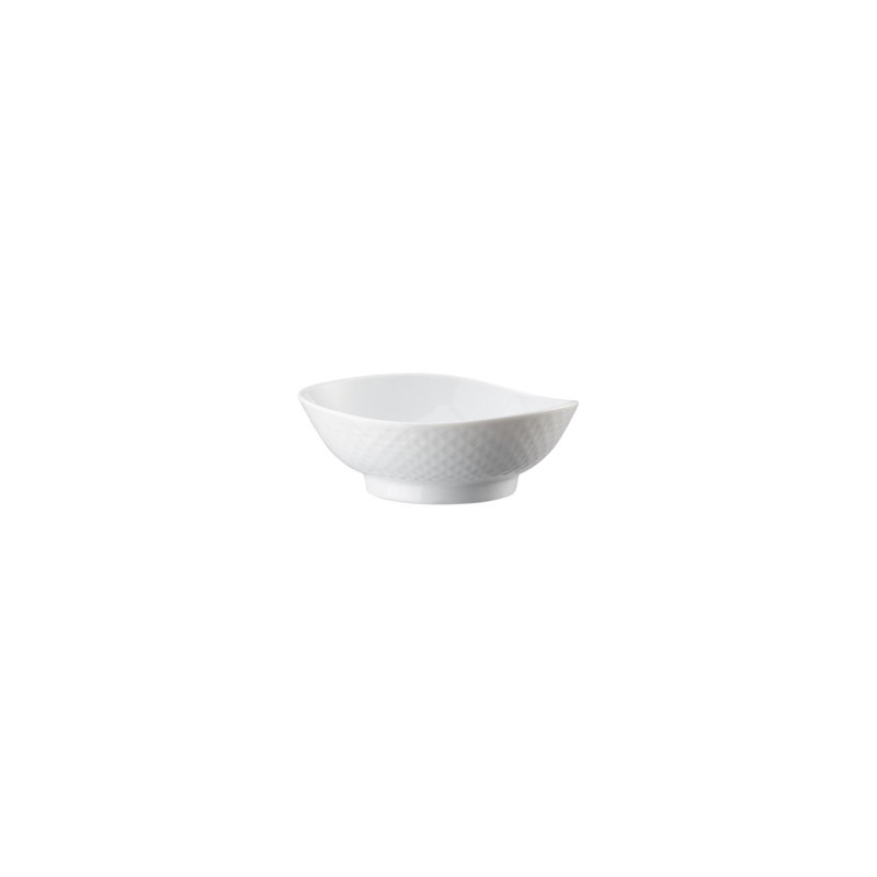 Junto Handmade Porcelain Cereal Bowl, White