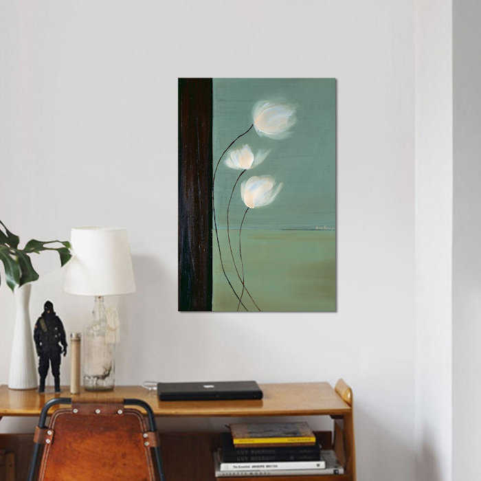 «Aqua Breeze I», impression sur toile, H 12 po x l 8 po x P 0,75 po, Toile tendue, Pas de tapis