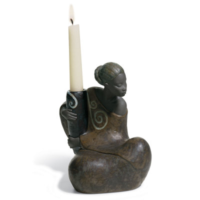Bougeoir de table en porcelaine 6,3 po