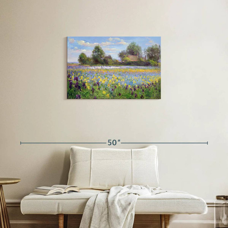 Alvord Farmstead et Iris Field, H 20 po x l 30 po