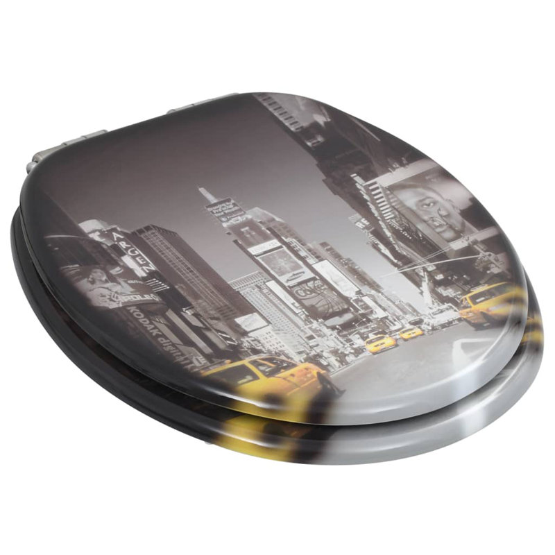 Saulters Soft Close Round Standard Toilet Seat