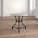Giselle Round Marble Top Iron Base Dining Table