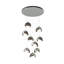 Brooklyn 9 - Light Cluster Geometric Pendant-71266864-71266865-71266879