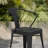 Premium All-Weather Wicker Outdoor Stacking Dining Armchair with Cushion