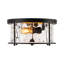 Plafonnier cylindrique encastré 2 lumières