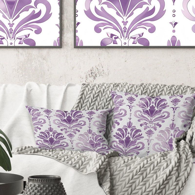 Coussin en damas