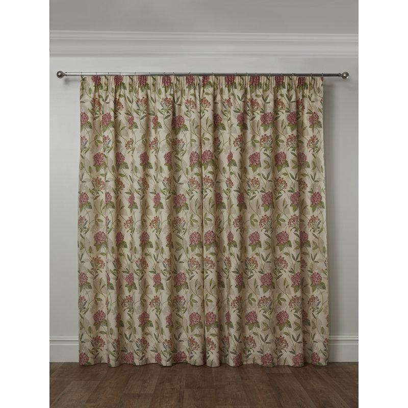 Afton Room Darkening Curtain, 116 W x 137 D cm