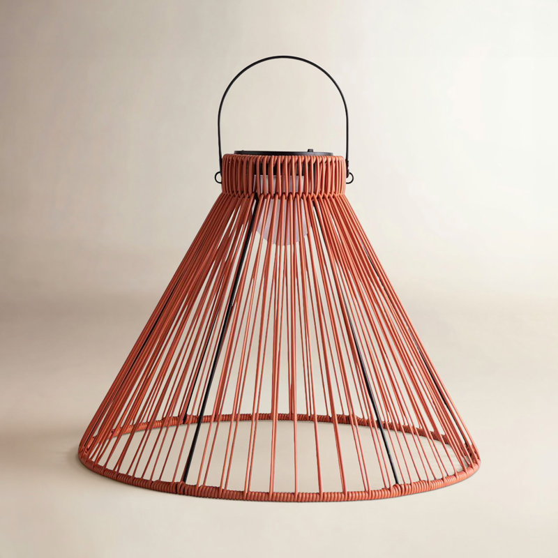 LED Outdoor Hanging Light, Pink