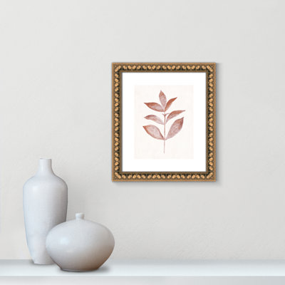 Wilfrid Red Leaf III par Tara Studios - reproduction d'art