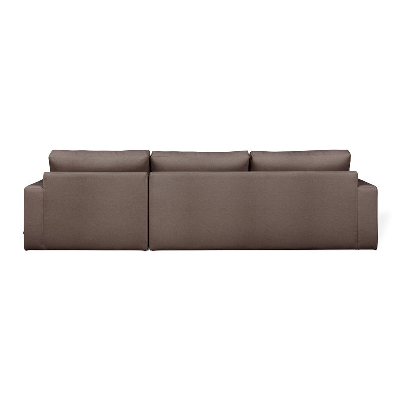 Ashdale Sectional, Carob, Right Hand Facing