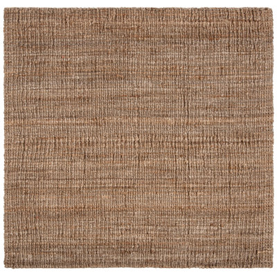 Alda Natural Gray Hand-Woven Jute Rug