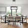 Modern 3-lights Rectangular Pendant Light Dimmable