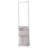 2-Tier Laundry Hamper Sorter With Hanging Bar