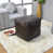 Chocolate Brown Genuine Leather