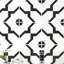 Carrelage mural en porcelaine mate Encaustic 8 po x 8 po Amara-91710228