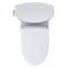 Vespin® II 1.28 GPF Elongated Floor Mounted Two-Piece Toilet (S7A Bidet Seat Included)