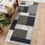 Tapis géométrique lavable à motif géométrique antidérapant-228957265
