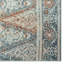 Tapis bleu à motif géométrique Lussi-59388709
