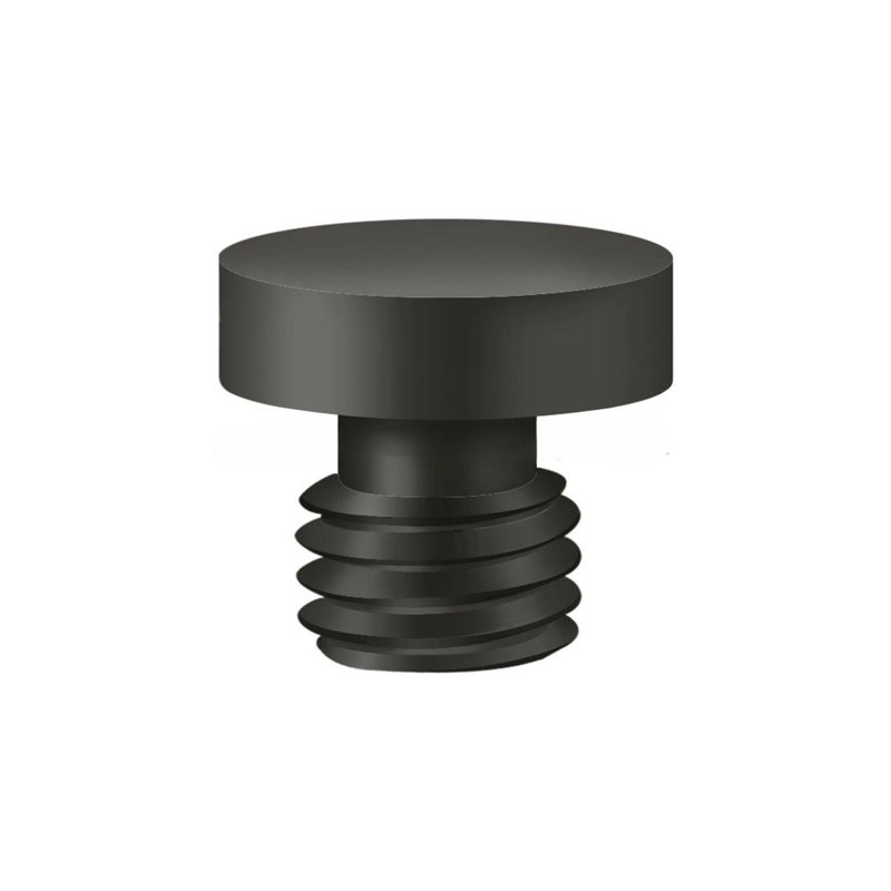 Bout de bouton Deltana CHBU10B; Finition bronze huilé, Bronze huilé