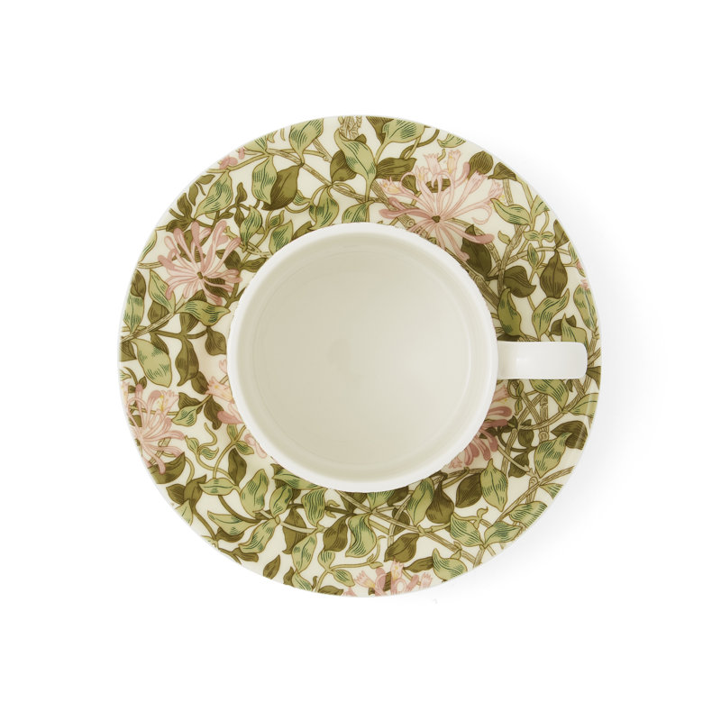 Teacup & Saucer (Honeysuckle)