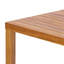 Ensemble repas 5 pièces à hauteur de bar en bois d'acacia avec corde tissée Malibu-126305667