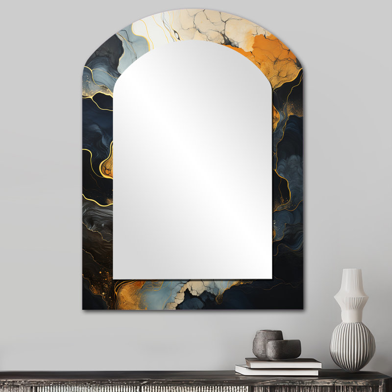 Miroir mural méchant, 34 po x 25 po