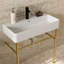 Console de lavabo à débordement 32 po - Céramique