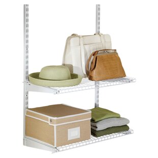 Rubbermaid Freestanding 4-Tier Multipurpose Wire Shelving Unit, Satin