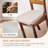 17" x 16" x 2" Indoor D-shaped Kitchen Dining Chair Seat Cushion-1923907-1923920