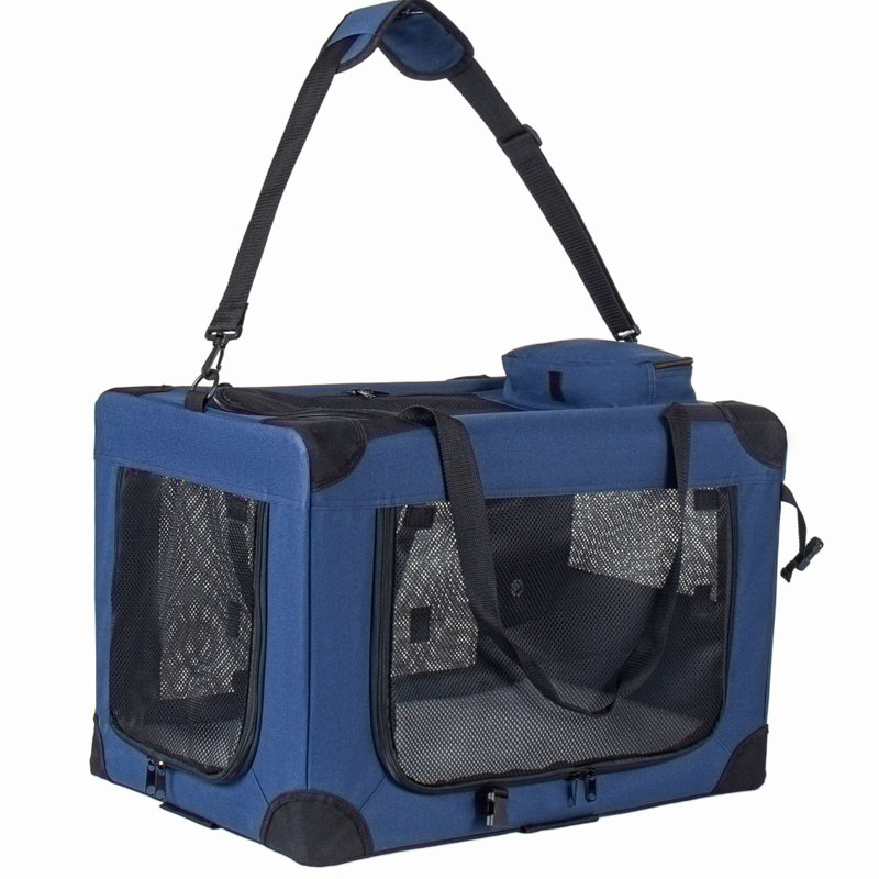 Cage portative pliable pour chien, H 25,01 po x l 36,01 po x P 25,01 po