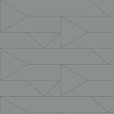 Flagged Geometric Peel & Stick Wallpaper Roll by Jamie Graney