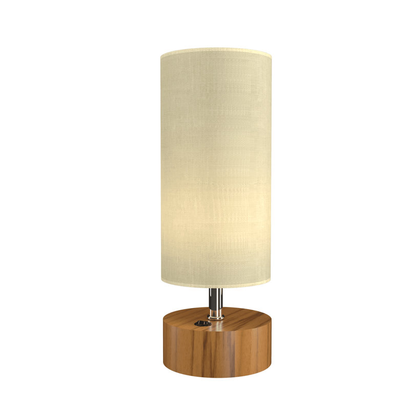 Clean Table Lamp, Teak