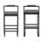 Contemporary Gray Velvet Bar Stools With Footrest And 220 Lbs Support, Of 2 For Multiple Settings High - Quality In Black, Rust Frame, Footrest, Dining Rooms-384063128-384063129