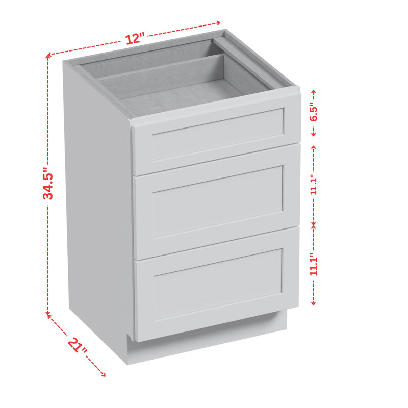 Base de meuble-lavabo blanc Lotus 12 po seulement