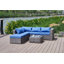 6 pièces Canapé de patio avec coussins