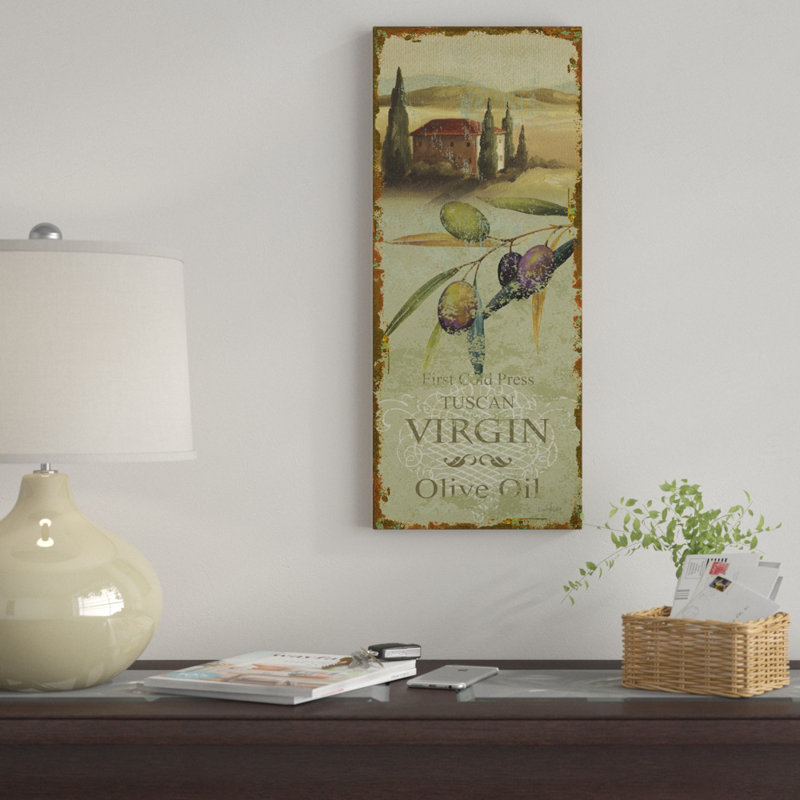 «Tuscan Delight IV» par Lisa Audit - reproduction, H 24 po x l 10 po x P 2 po