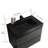 30'' Single Bathroom Vanity with Ceramic Top-92615200