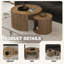 Ensemble de tables basses modernes et minimalistes pour petits espaces-841147238