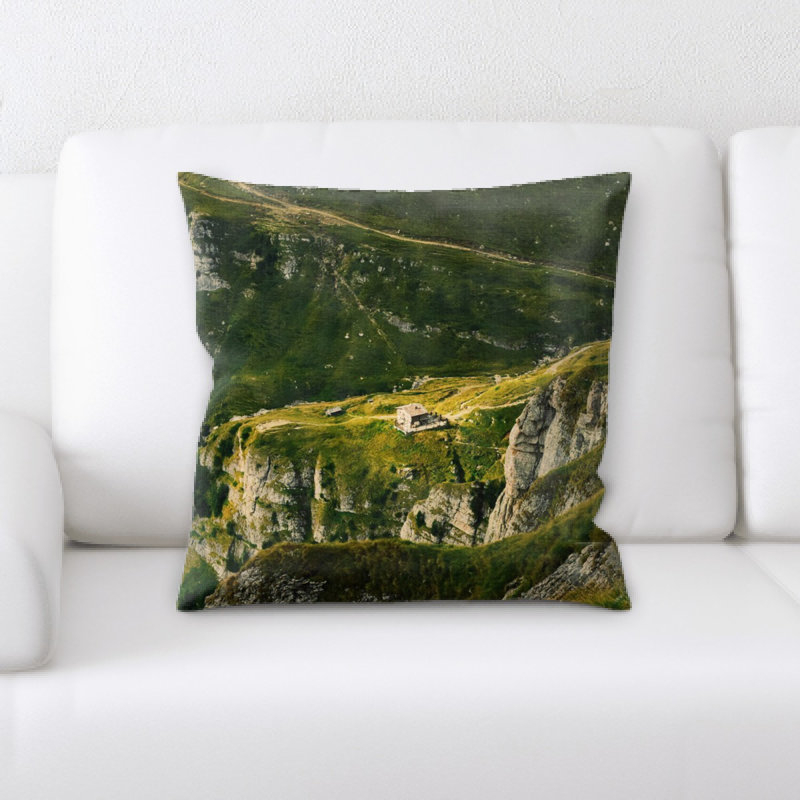 Busch Microsuede Reversible Throw Pillow