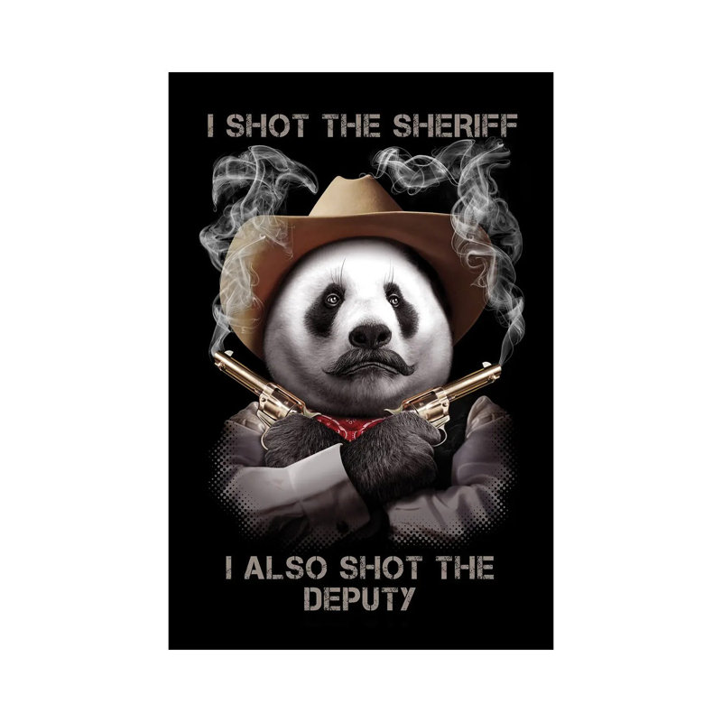 Sheriff by Adam Lawless - Wrapped Canvas Gallery-Wrapped Canvas Giclée, 30.48 cm H x 45.72 cm W