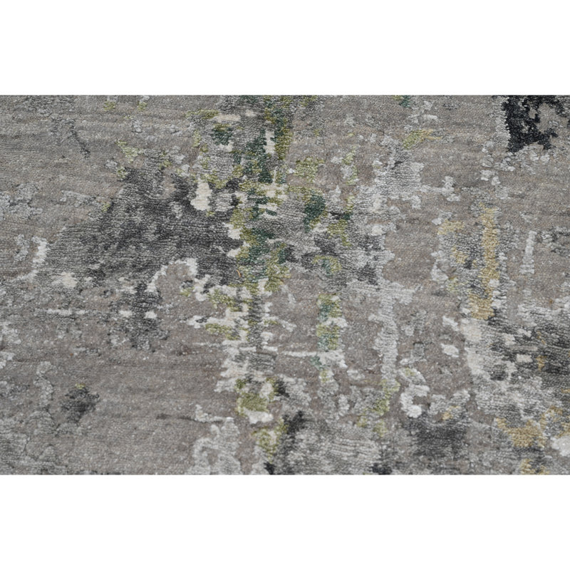 Handmade Wool Area Rug, Runner 2'6" x 9'