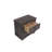 Nightstand - Dark Brown-1960921850