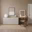 L-Shaped Corner Desk With 6 Drawers Reversible Computer Desk With Storage Home Office Writing Study Bedroom Vanity Executive Workstation