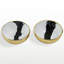 Bianco Nero Salt And Pepper Bowls